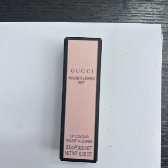 NWT17 Gucci Valeria Rose, Rouge à Lèvres Mat Lipstick - Picture 8 of 13